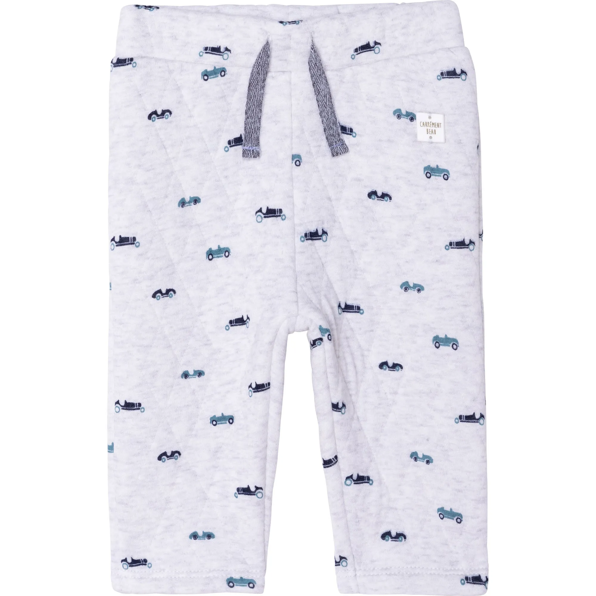 Carrément Beau T-Shirt And Pant Set Grey White
