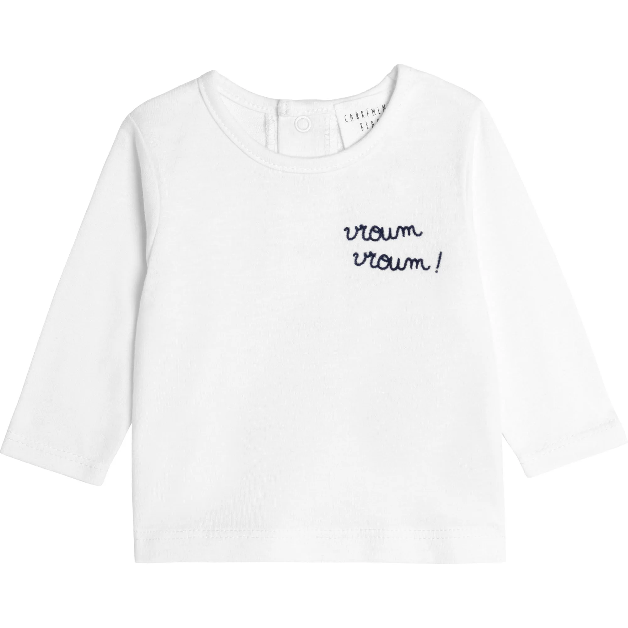 Carrément Beau T-Shirt And Pant Set Grey White