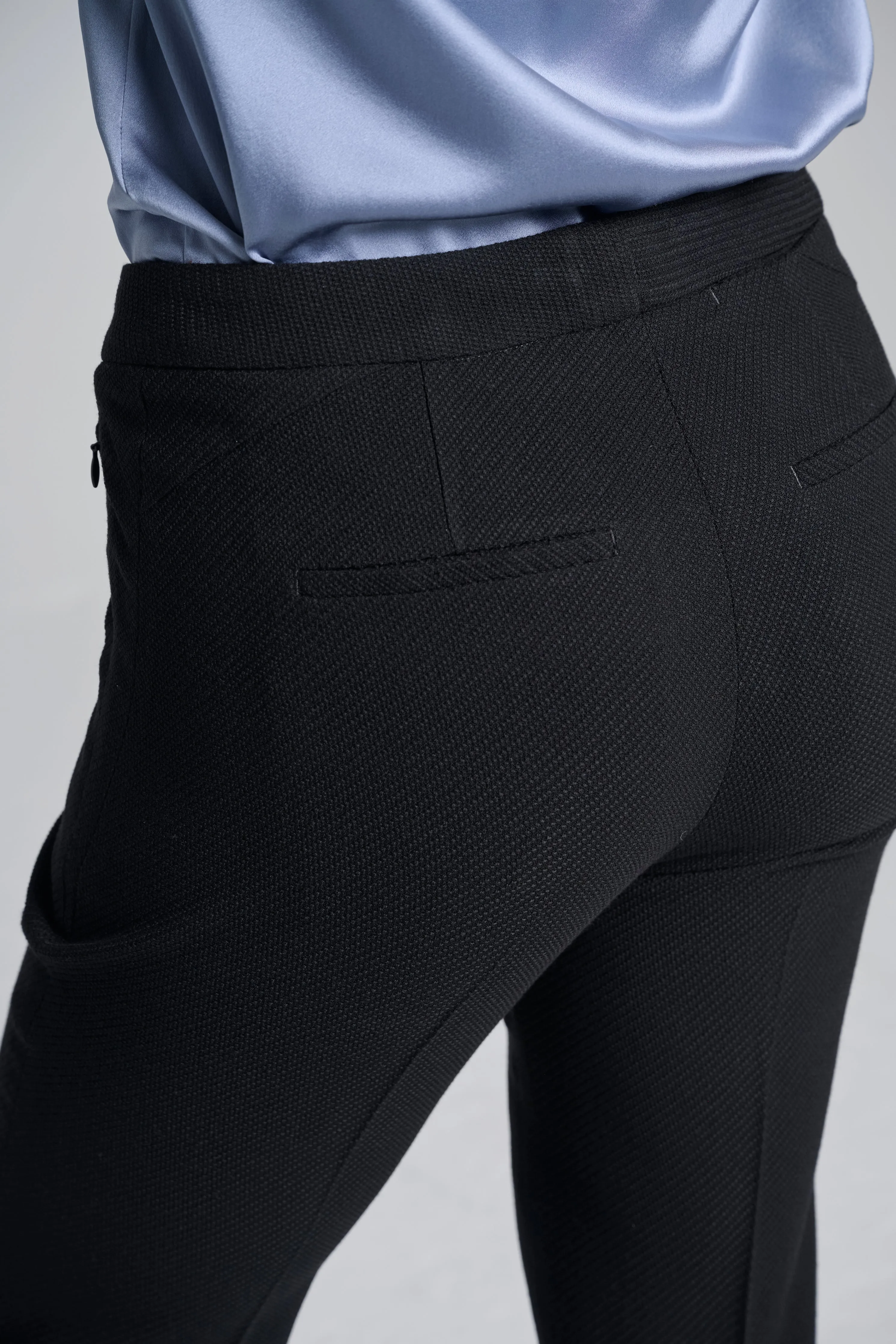 Flare Trouser - Dynamic Stretch - Black