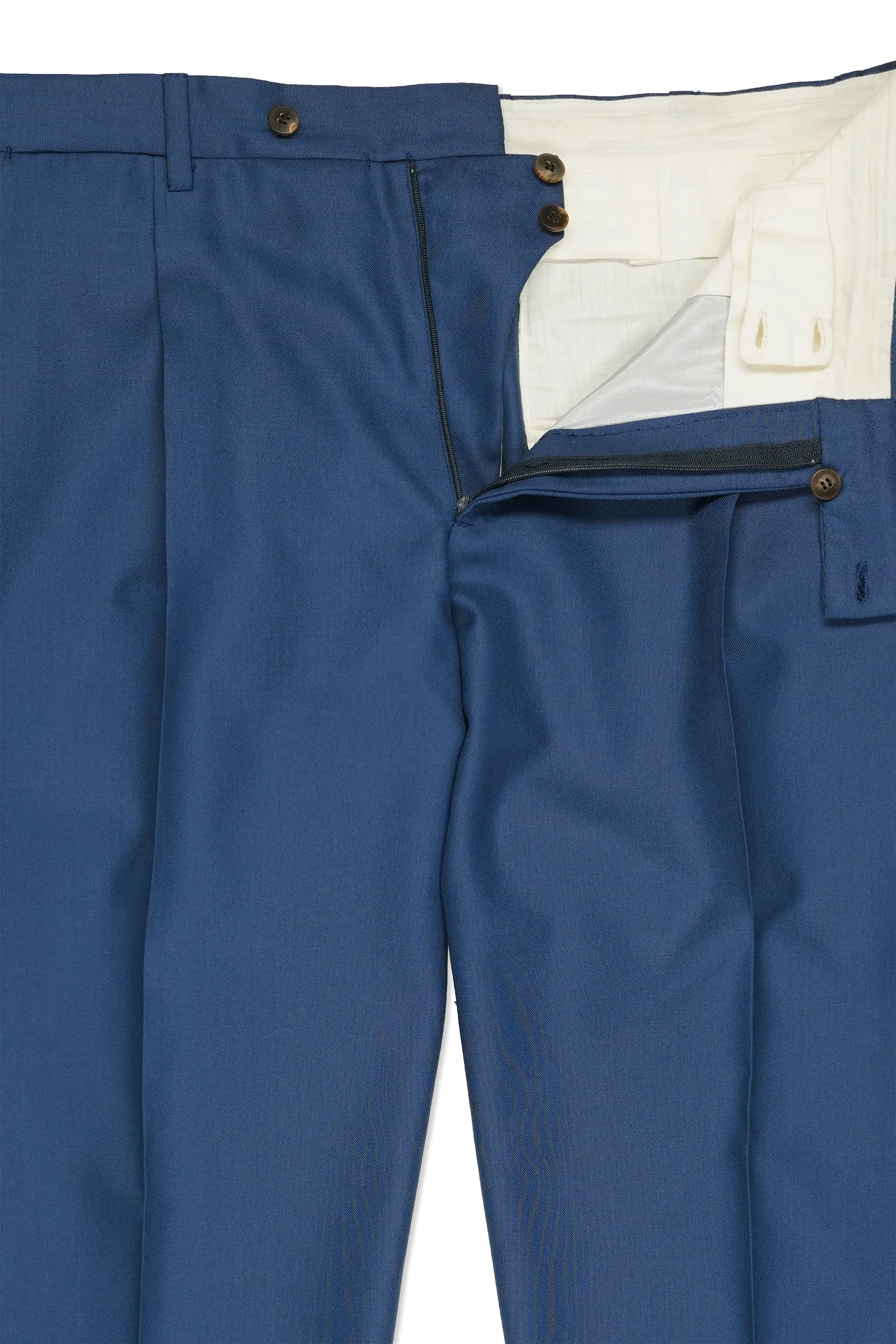 Orazio Luciano Blue Wool Suit