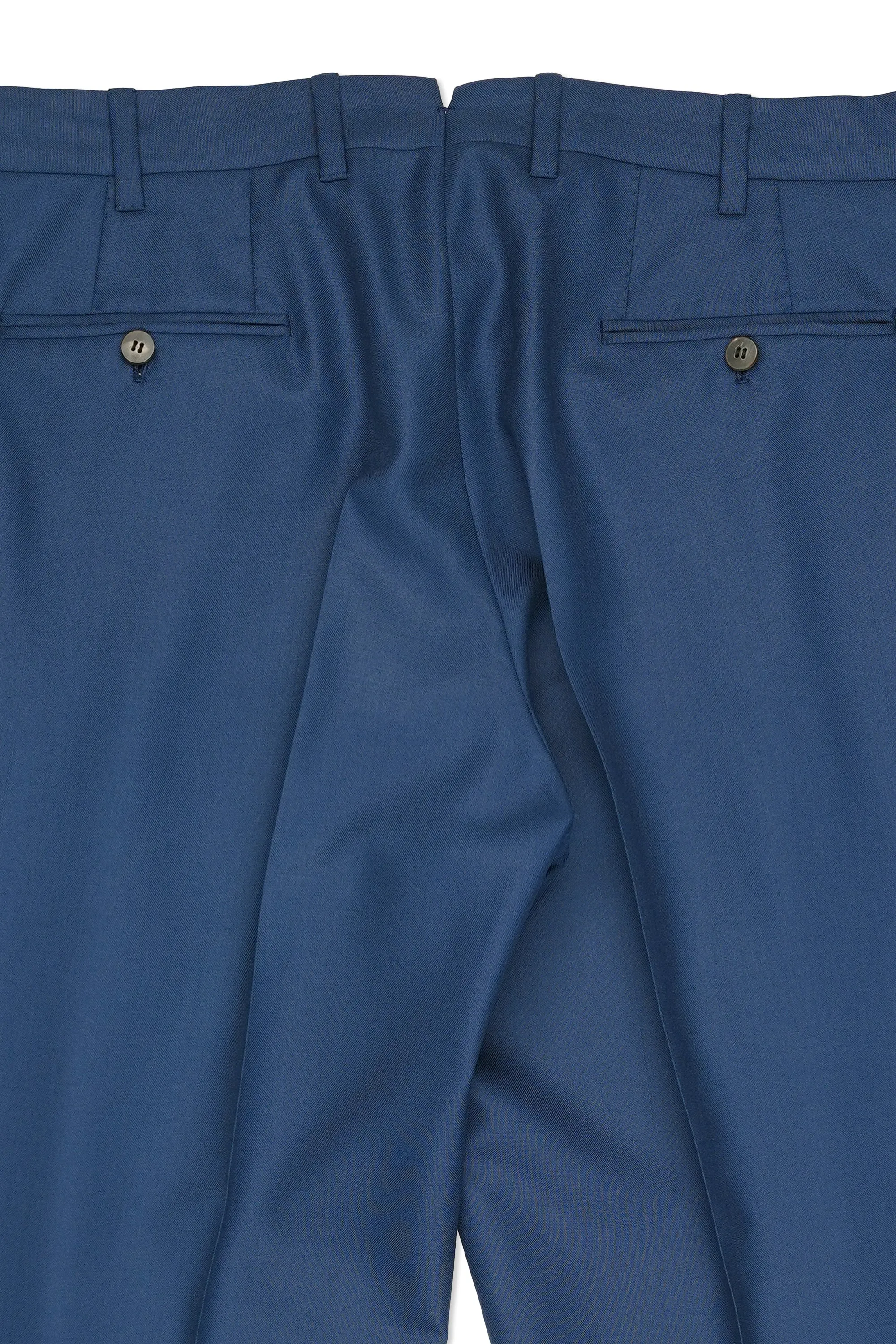 Orazio Luciano Blue Wool Suit
