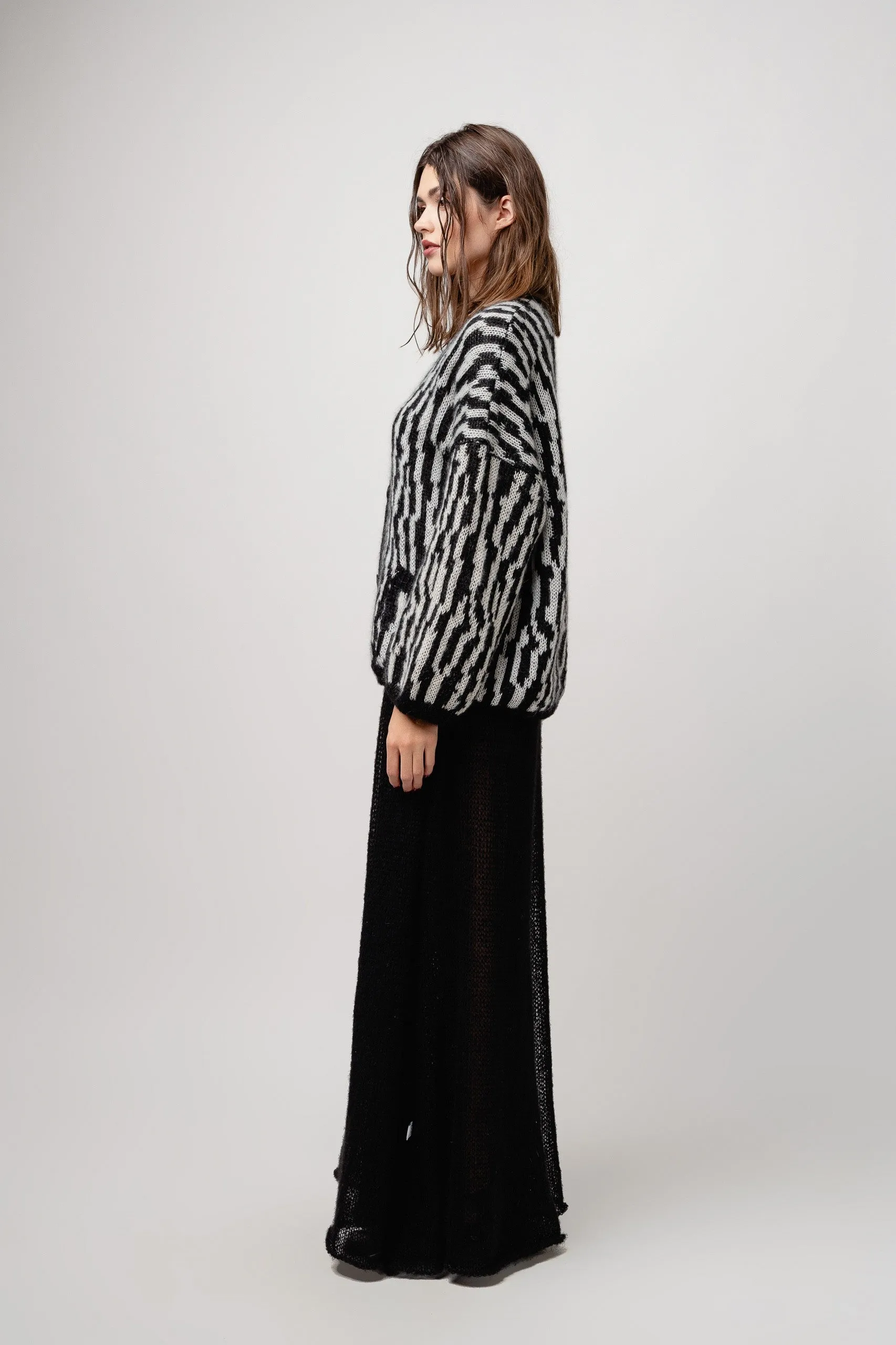 Roots Mohair Pants Black